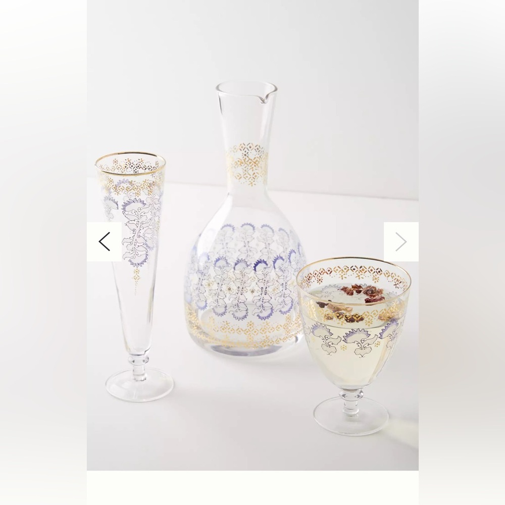 Anthropologie  Rivka Wine glasses